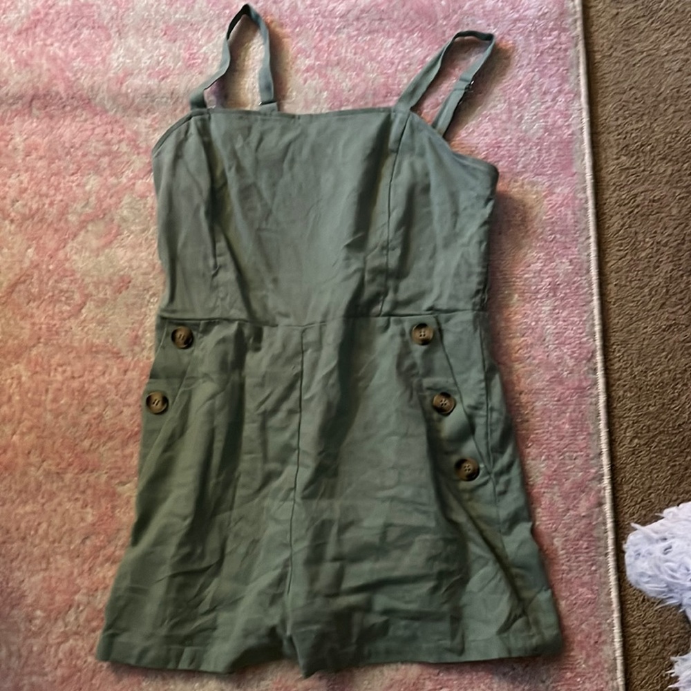 Sage romper perfect for the summer